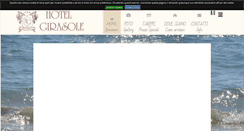 Desktop Screenshot of hotelristorantegirasole.com